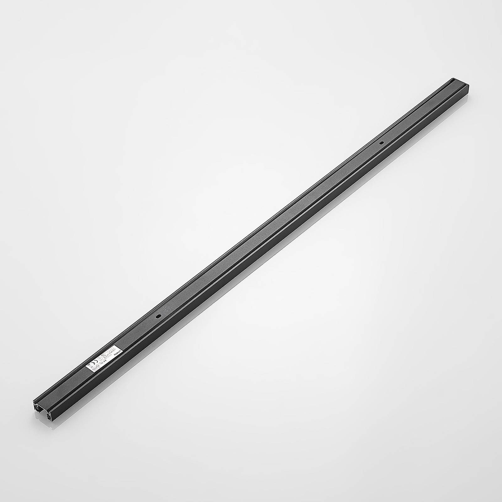 Lindby Stromschienenleuchte 'Linaro' in schwarz aus Aluminium-1