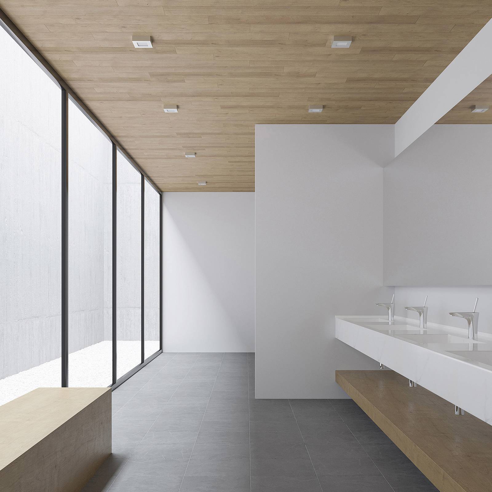 PRIOS LED Deckenleuchte 'Alette' in alu aus Aluminium-4