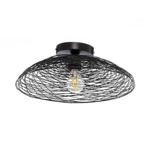 Lindby Deckenlampe 'Thorian' in schwarz aus Metall