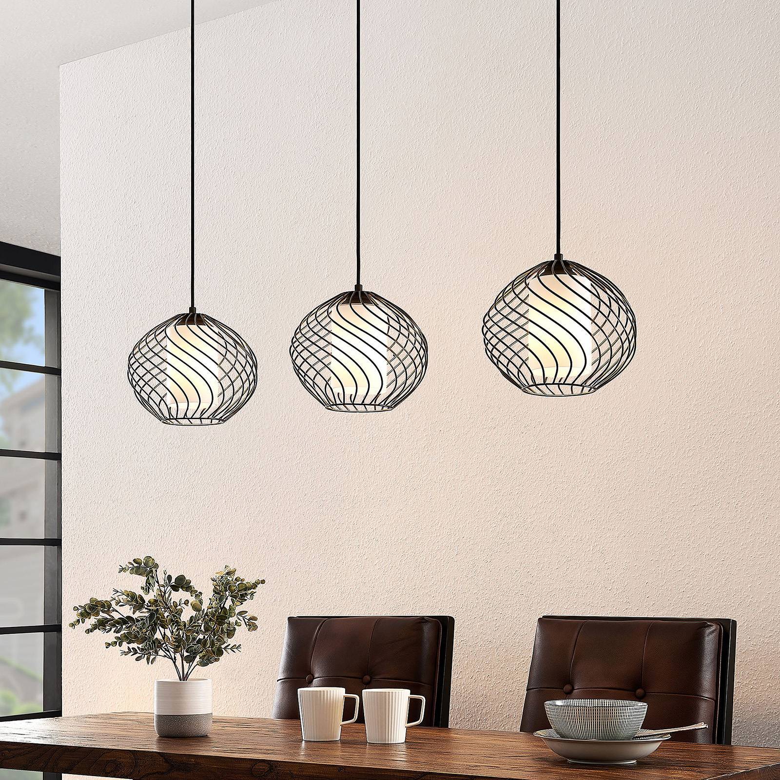 Lindby Pendellampa 'Cedrice' aus metaller-2