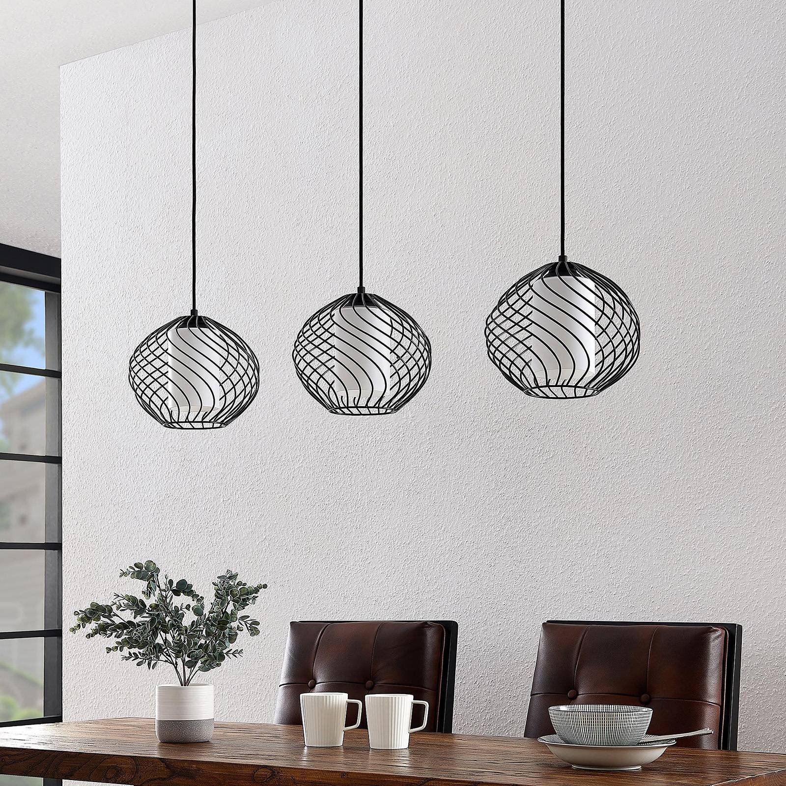 Lindby Pendellampa 'Cedrice' aus metaller-3