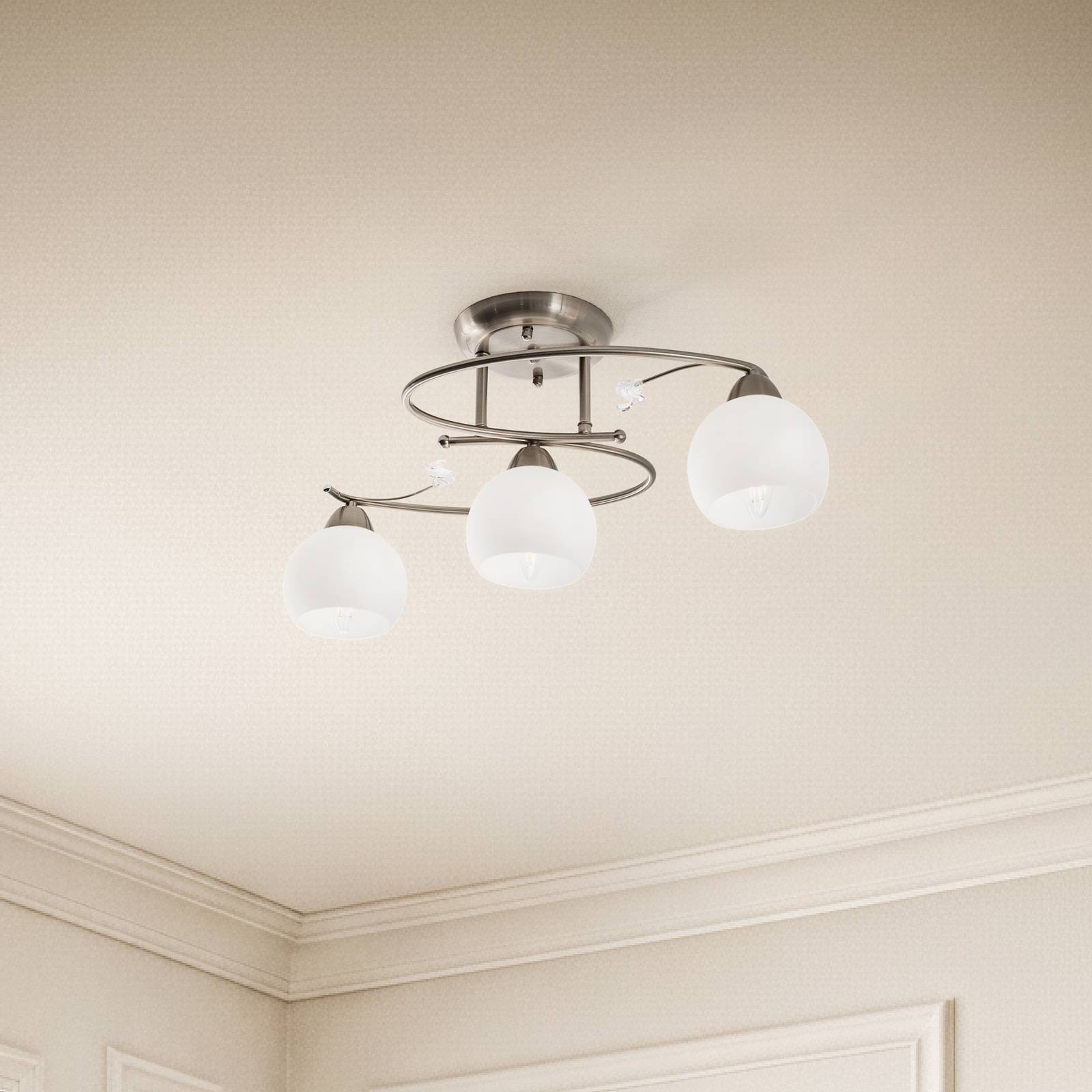 Lindby Taklampa 'Svean' aus glas-1