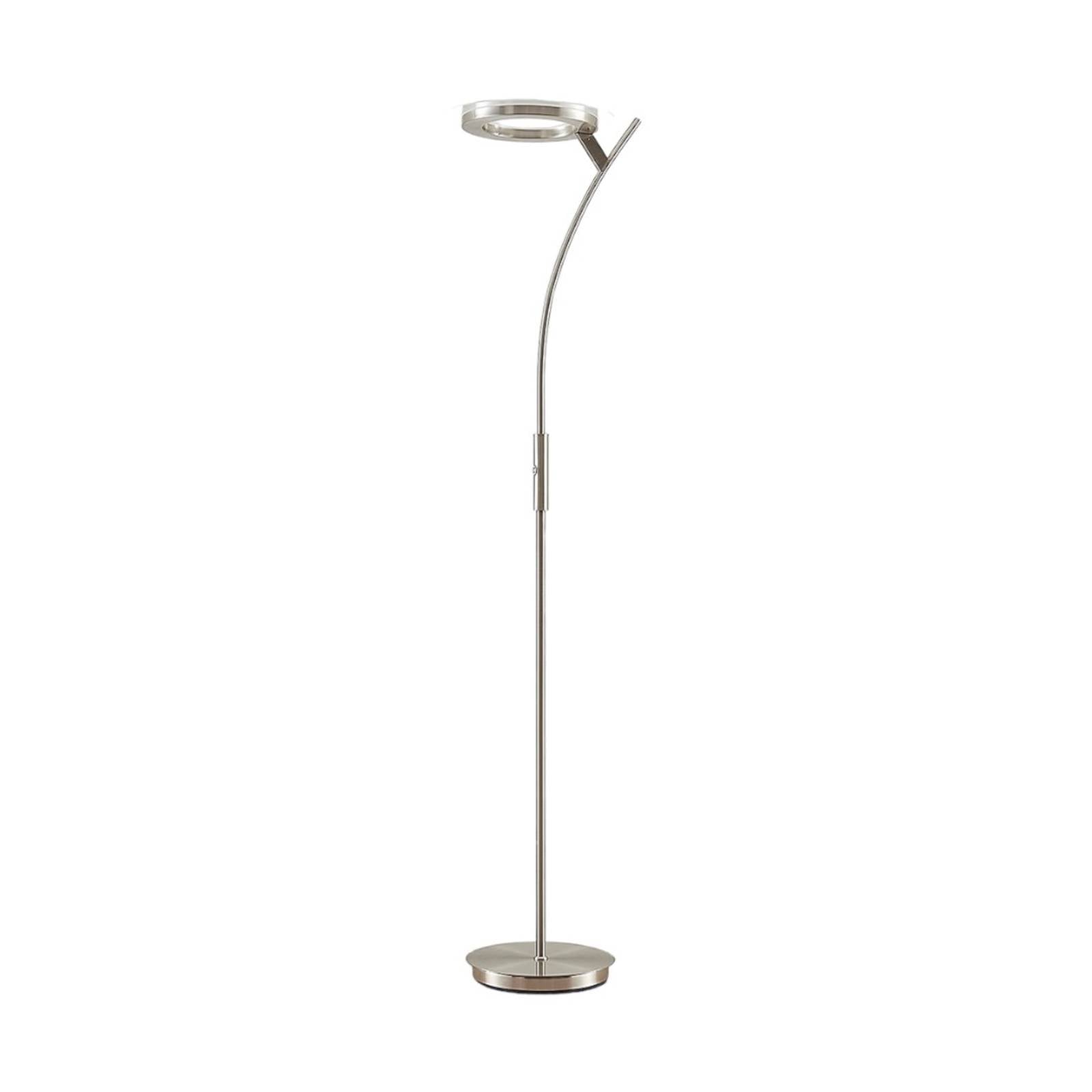 Lindby LED Stehlampe 'Darion' in alu aus Metall-0