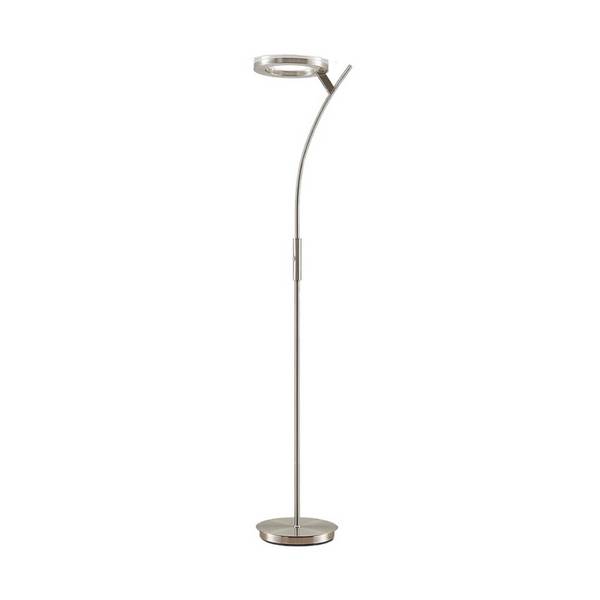 Lindby LED Stehlampe 'Darion' in alu aus Metall