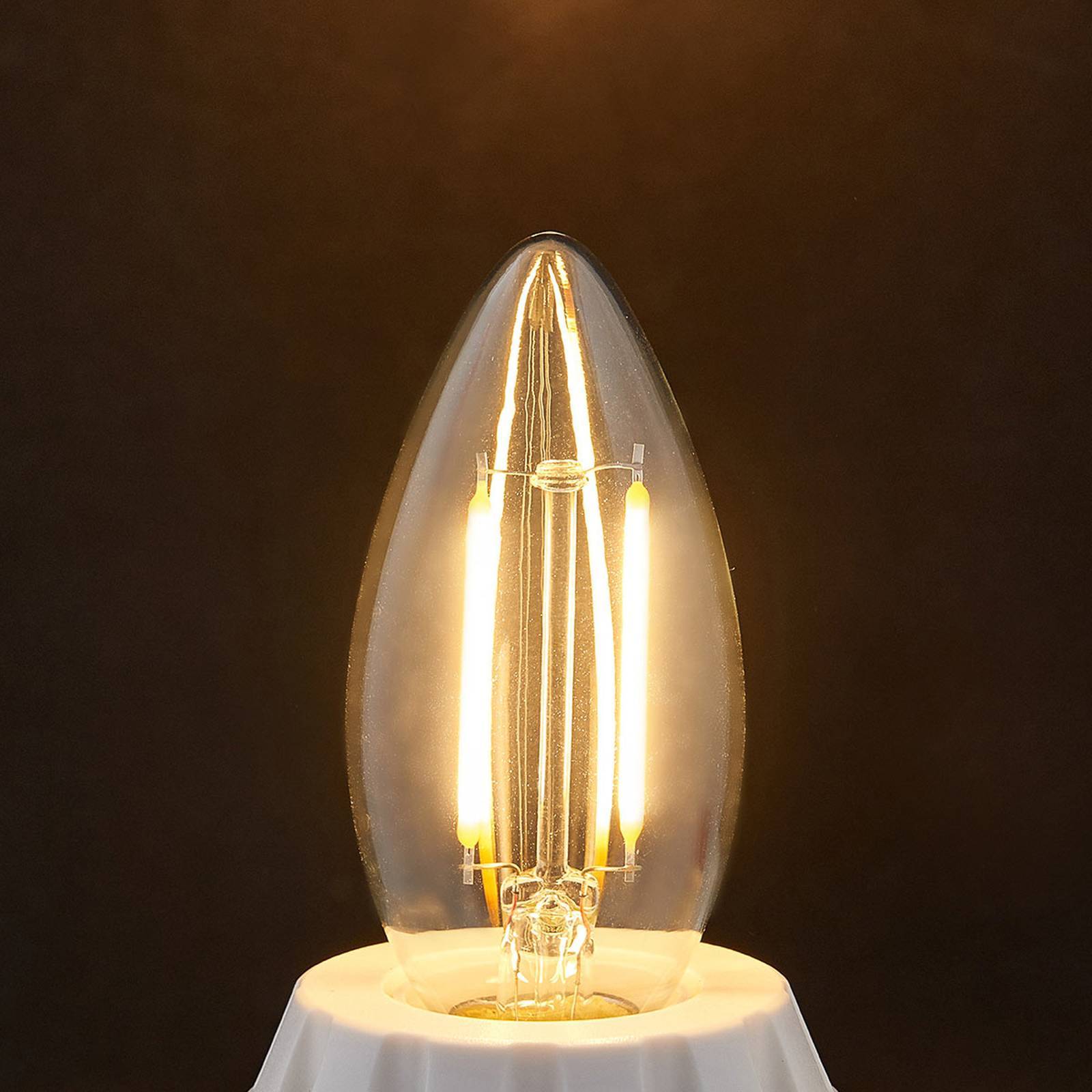 Lindby LED E14 LED-lampa 'E14 LED' aus glas-1