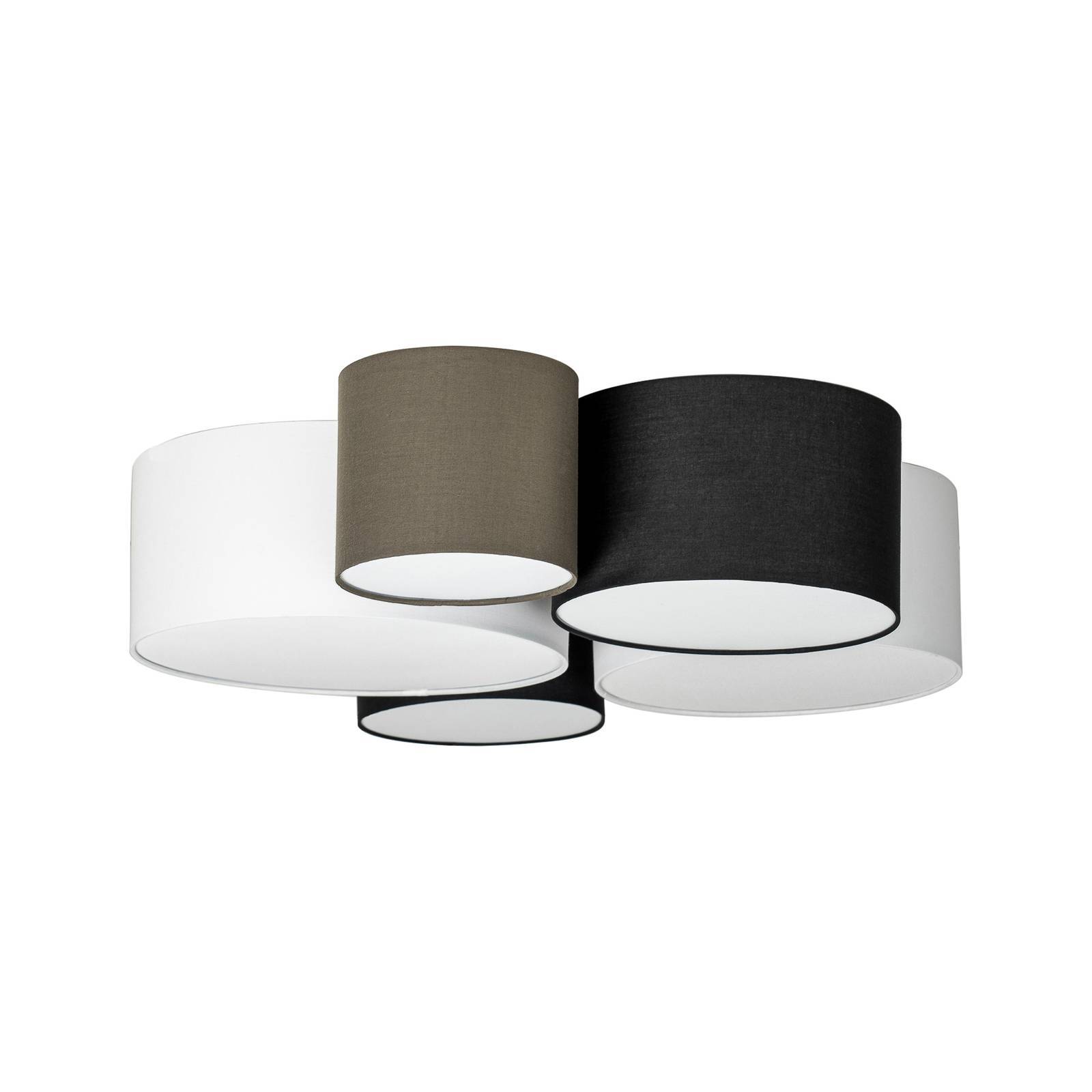 Lindby Deckenlampe 'Lettie' aus Textil-0