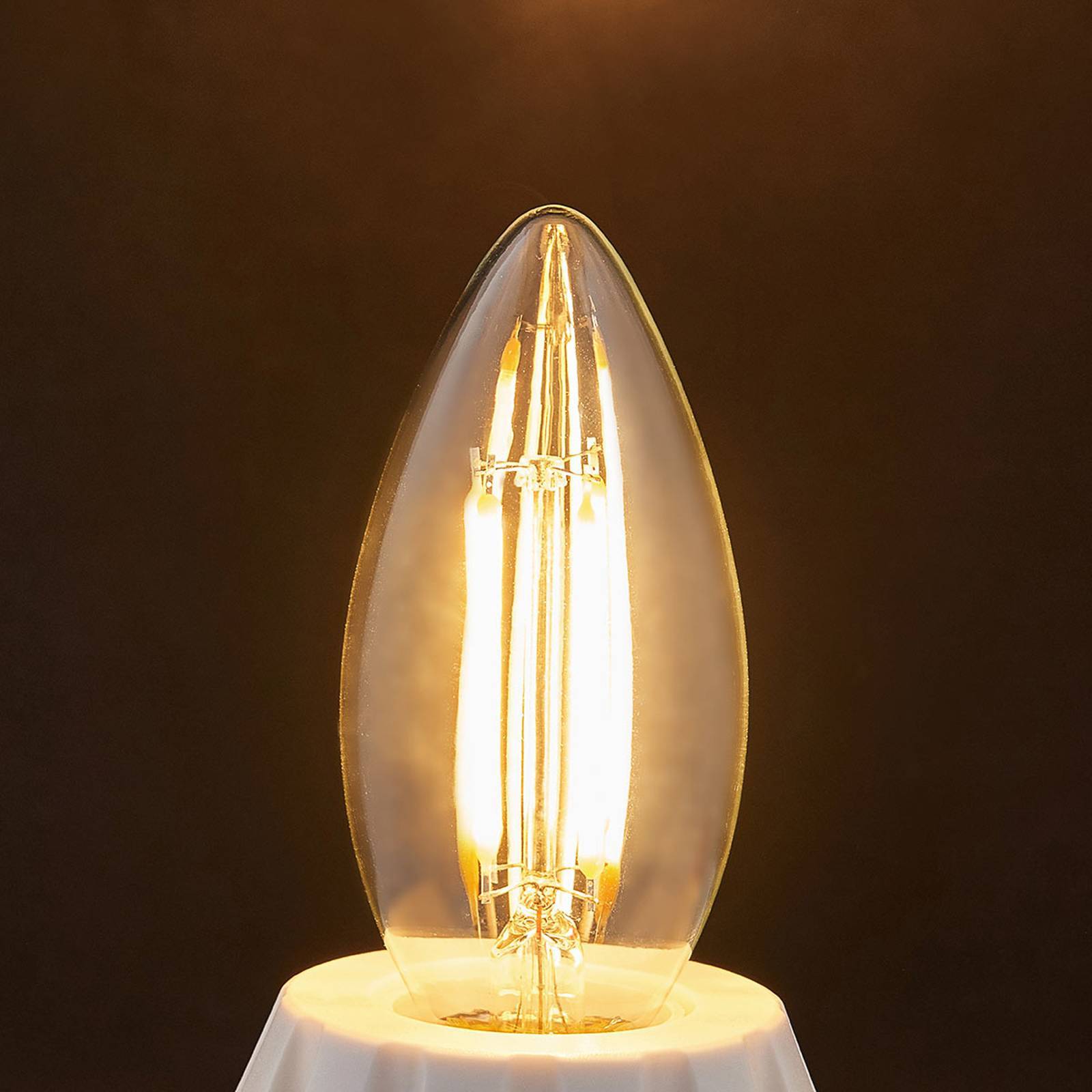 Lindby LED E14 LED-lampa 'E14 LED' aus glas-1