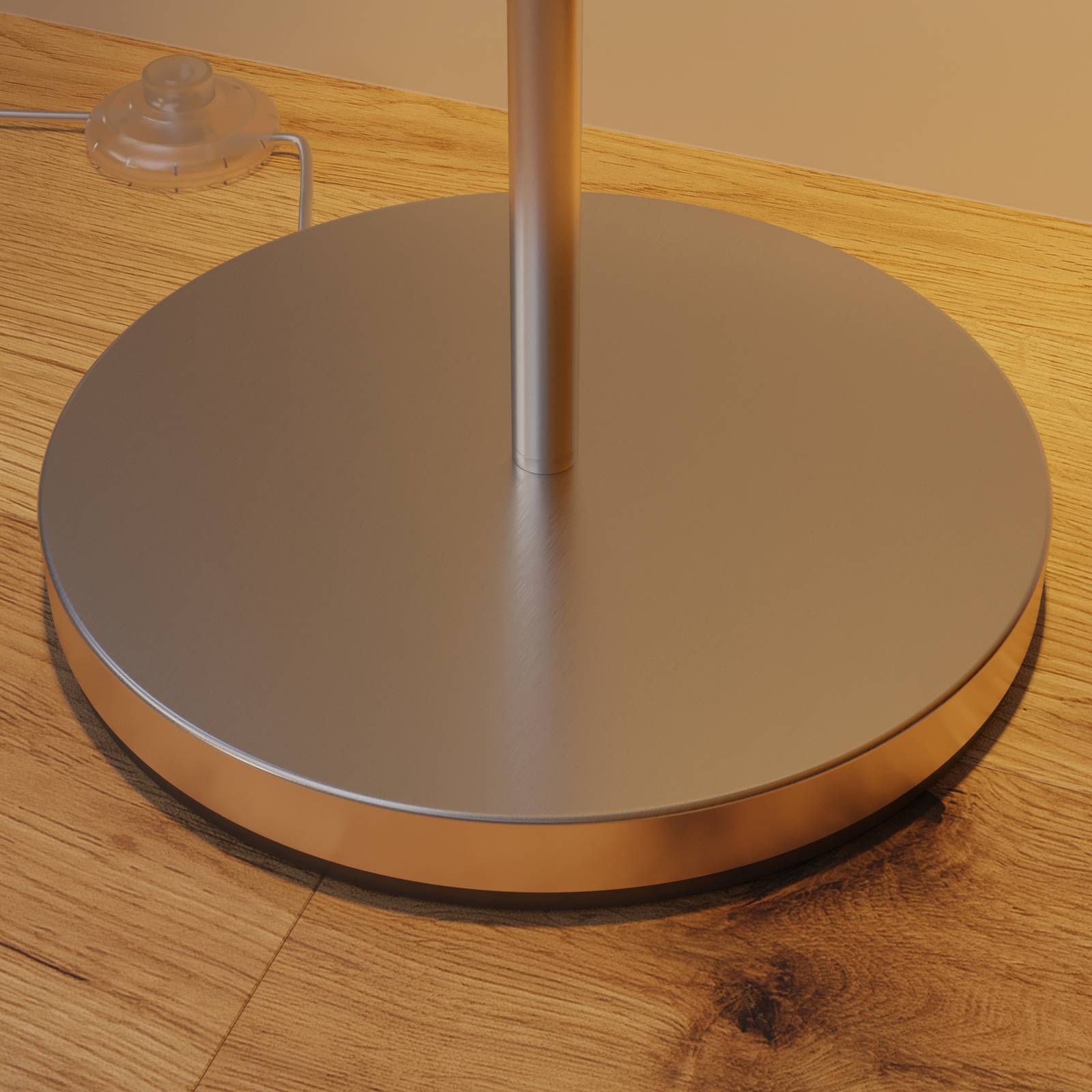 Lindby Golvlampa 'Everly' aus textil / siden-4