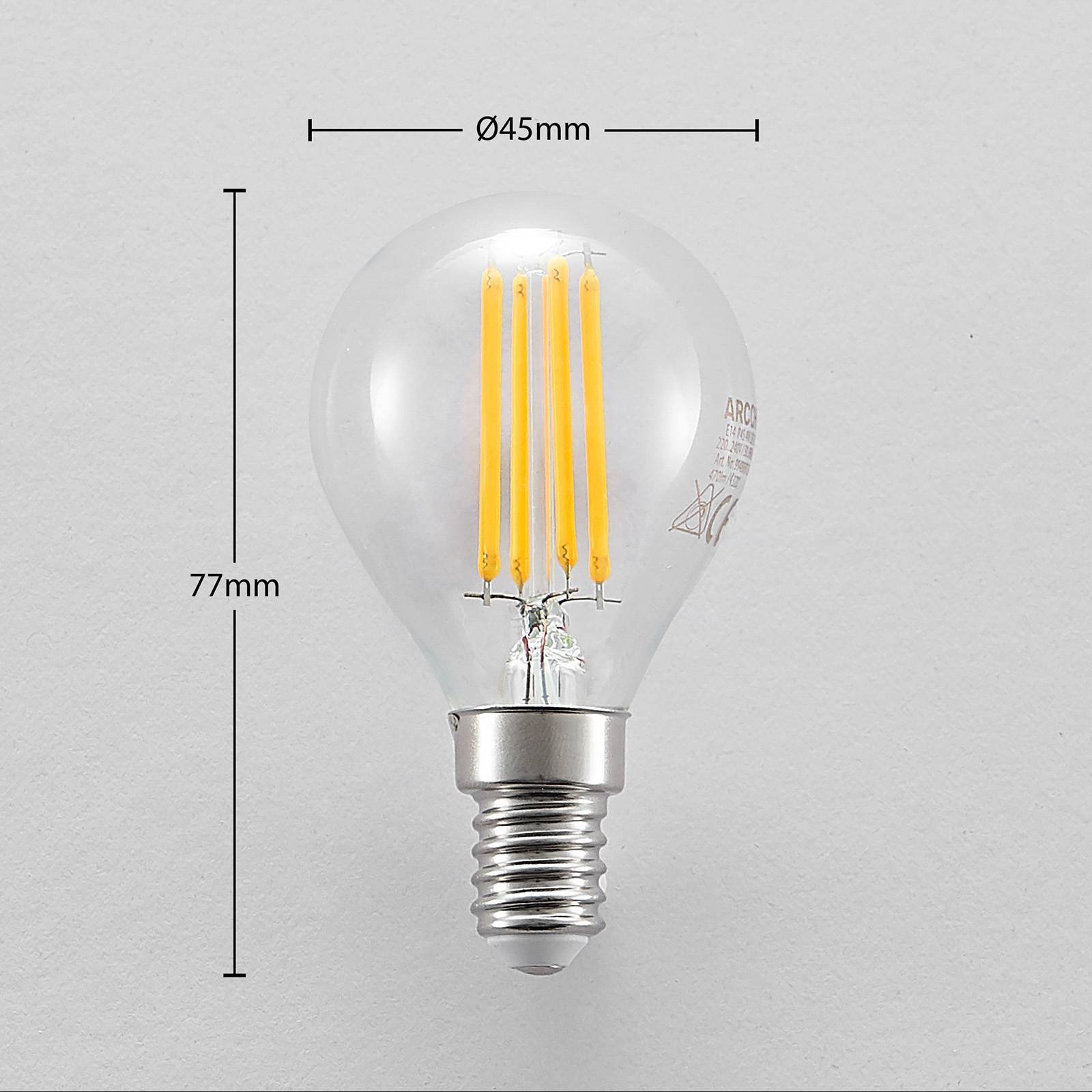 Arcchio LED E14 LED-lampa 'E14 4W' aus glas-1