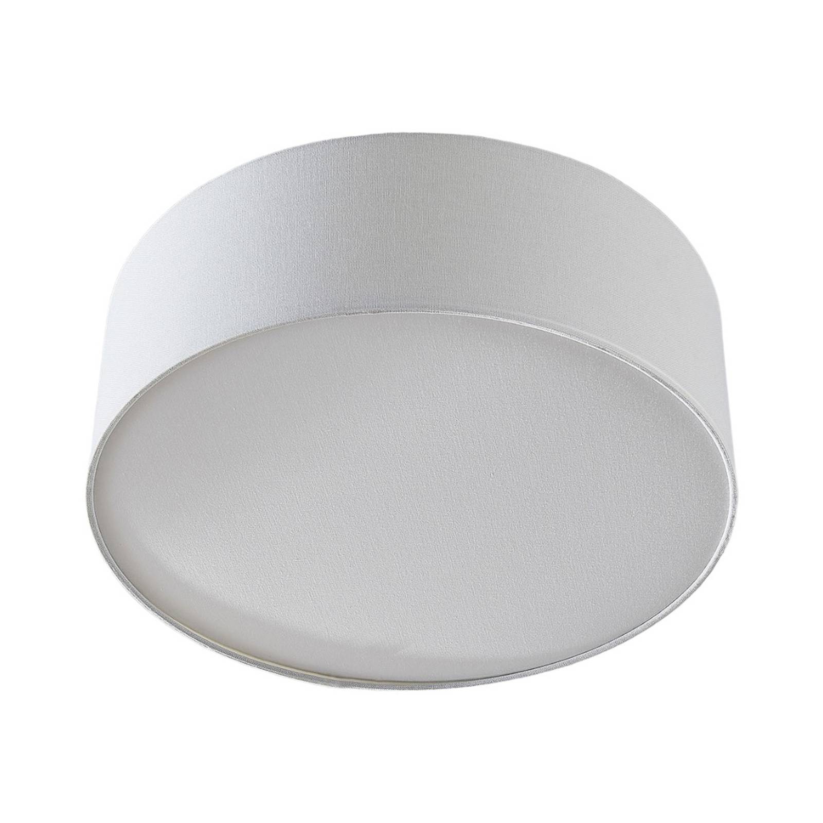 Lindby Deckenlampe 'Mariat' in weiß aus Textil-0