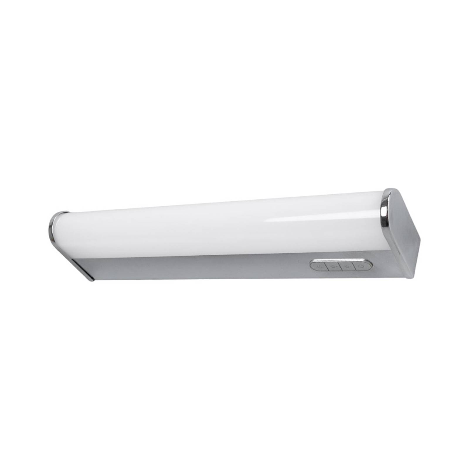 Lindby LED Wandleuchte Bad 'Jesko' in chrom aus Kunststoff-0
