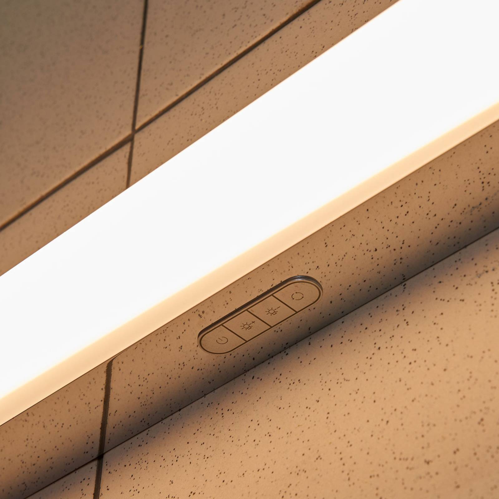 Lindby LED Wandleuchte Bad 'Jesko' in chrom aus Kunststoff-4
