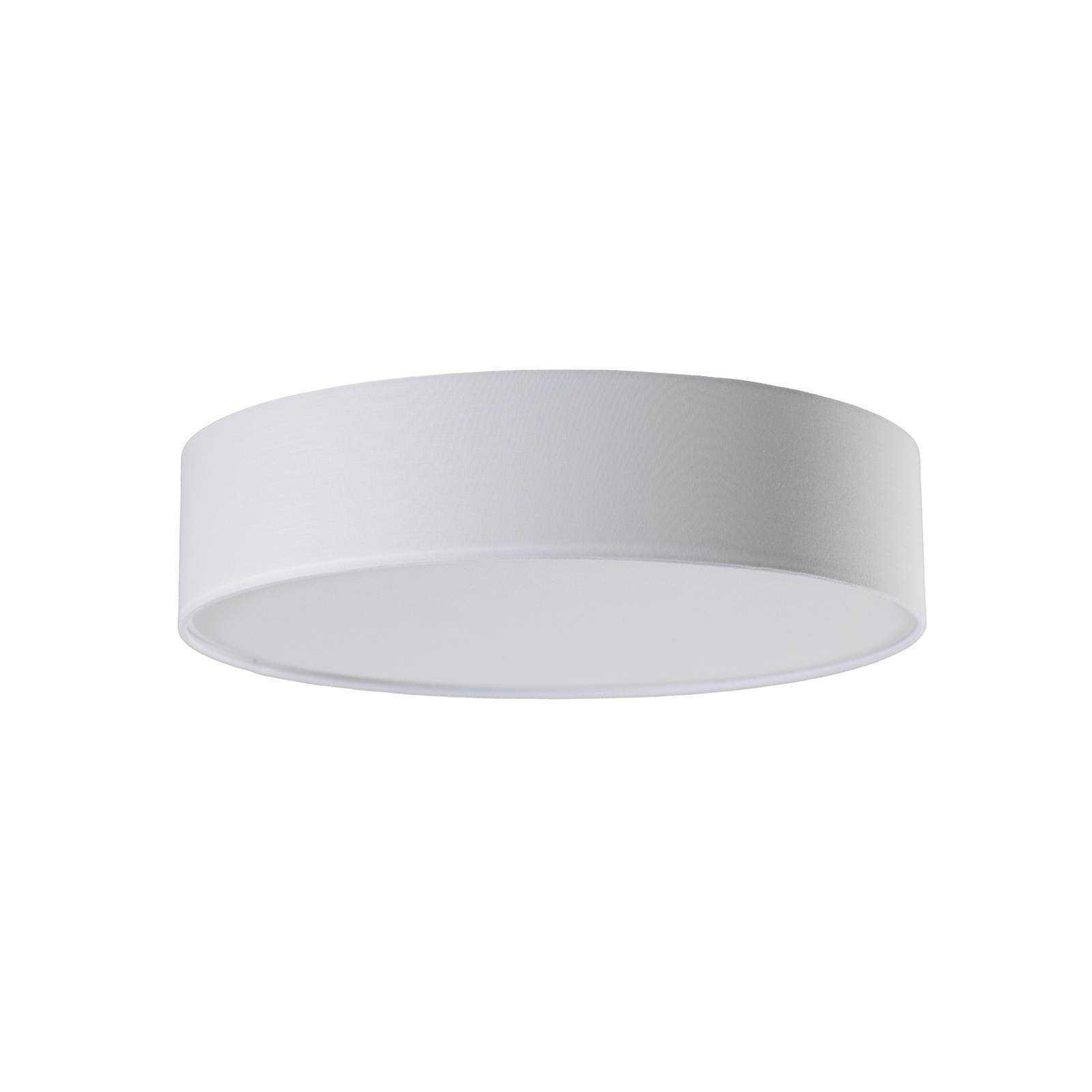 Lindby Deckenlampe 'Sebatin' in weiß aus Textil-0
