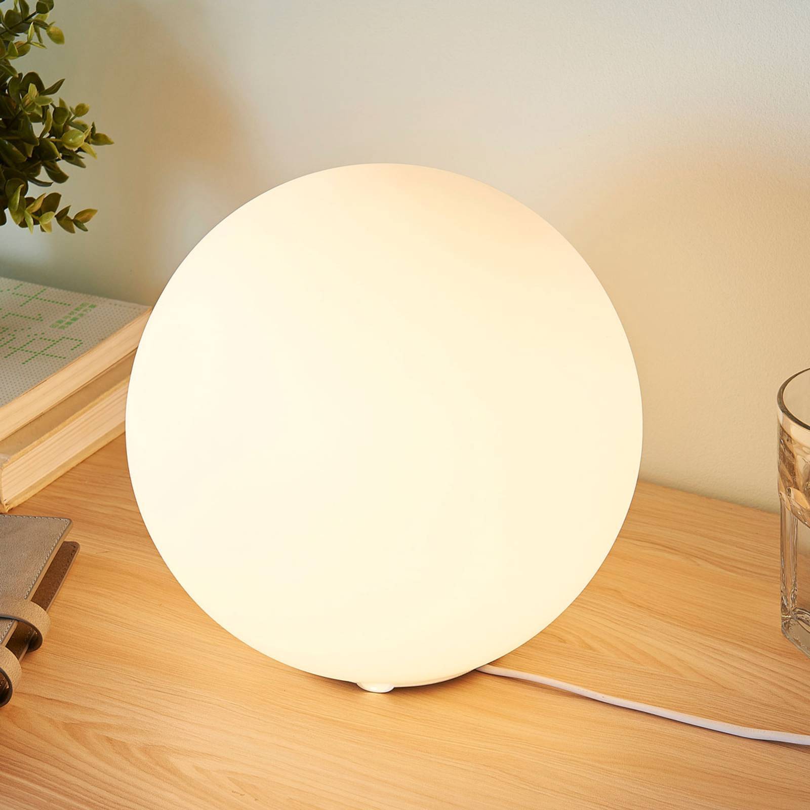 Lindby Bordslampa 'Marike' aus glas-4