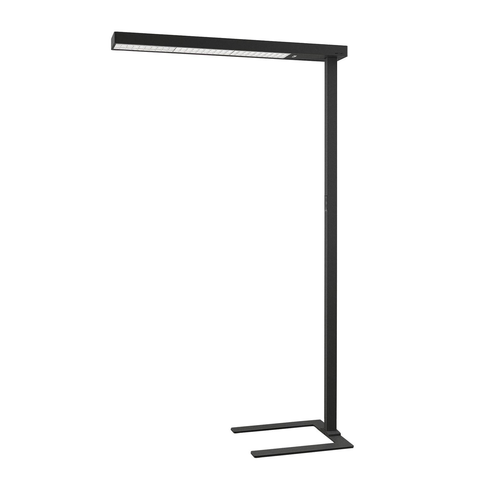Arcchio LED Bürostehleuchten 'Susi' in schwarz aus Aluminium-0