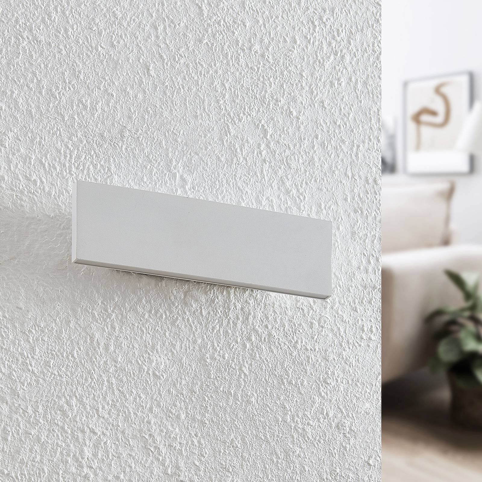 Lindby LED Wandleuchte Innen 'Ignazia' in weiß aus Metall-3
