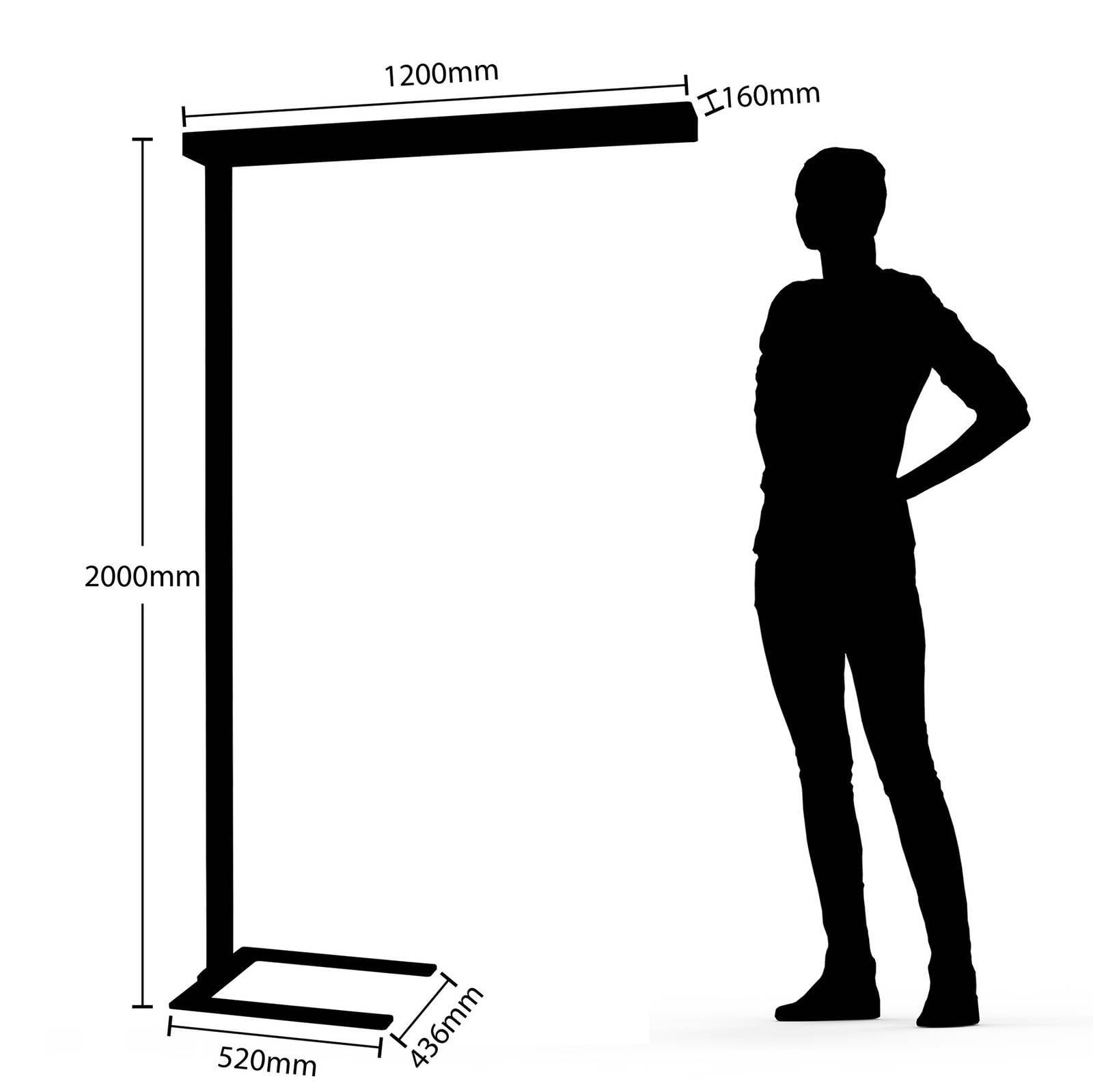 Arcchio LED Bürostehleuchten 'Susi' in weiß aus Aluminium-4