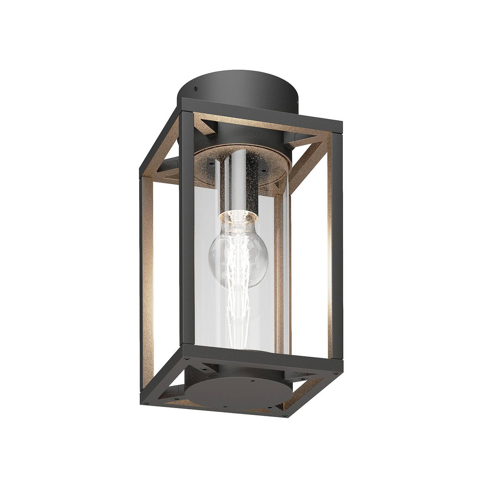 Lucande Deckenlampe 'Ferda' in schwarz aus Aluminium-0