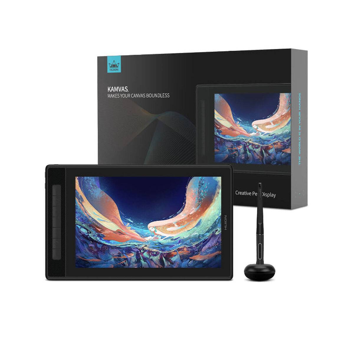 13.3 Zoll 2.5K Grafiktablett, 145% sRGB, PenTech 3.0 Stylus, 7 Tasten, USB-C-3