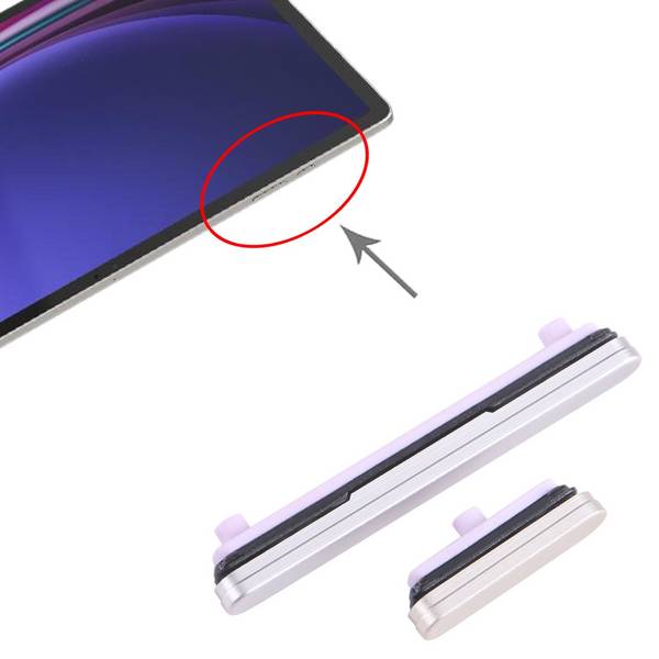 Für Samsung Galaxy Tab S9 Plus Power Button & Volume Button Ersatzteil Reparatur