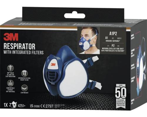 3M Atemschutzmaske DIN EN 405:2001, A1:2009 4251-1-2