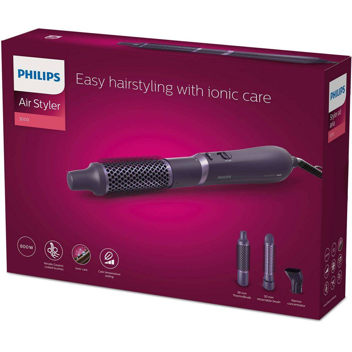 Bürste Philips BHA305/00 Purpur 1 Stücke-1