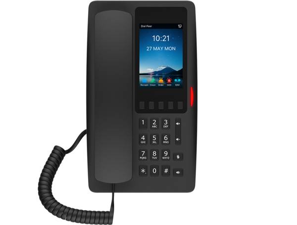 Fanvil H6W-Black H6W-Black---WiFi Hotel Phone SIP Wi-Fi 6 - VoIP-Telefon - Voice-Over-IP