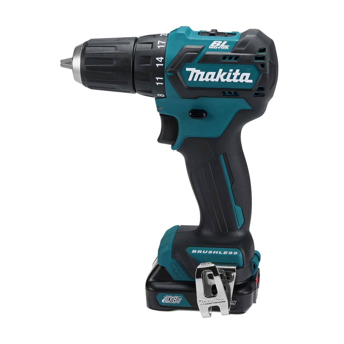 Makita Akku-Bohrschrauber CXT 12 V max • 35 Nm • 0 - 450 / 1500 U/min-1