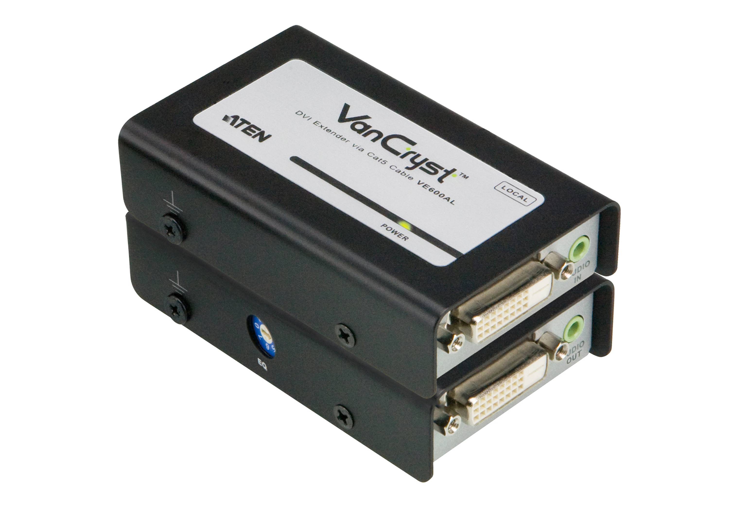 VE600A, 1920 x 1200 pixels, AV transmitter, 60 m, black, HDCP-0