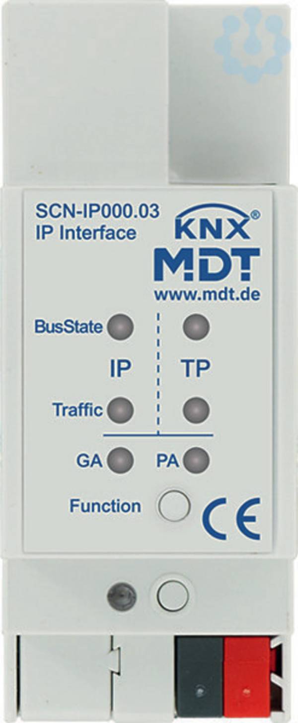 MDT - SCN-IP000.03 IP Interface m.Emailu.Zeitserverfunktion 2TE REG