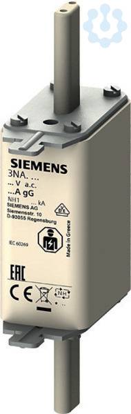 Siemens NH-Sicherungseinsatz 160A NH1 3NA3136 500V gL/gG Stirnk-1