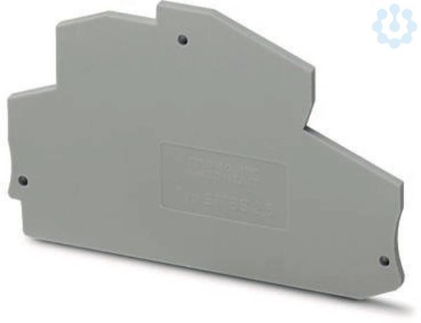 PHOENIX CONTACT - Phoenix D-STTBS 2.5, Terminal block cover, 50 Stück(e), Grau, 2,2 mm, 78 mm, 54,5 mm