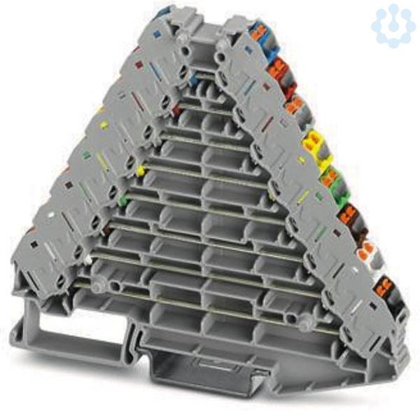 Phoenix Contact Rangierverteiler 0,14-2,5qmm, 2-polig PTRV 8 /VDE 0815 A, 250 V, 8,3 mm, 100 mm-1