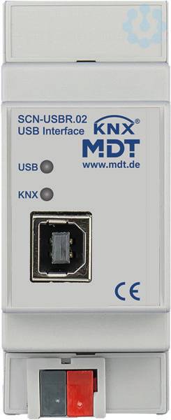 MDT SCN-USBR.02 USB Interface KNX, 2TE, REG-1