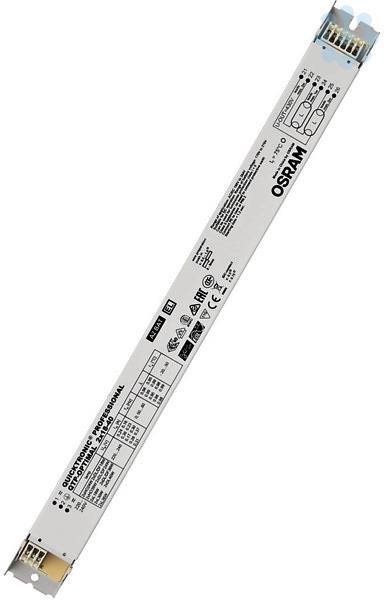 OSR EVG QTP-OPTIMAL 2X18W-40W/220-240 f. LL/KLL T8 T5 TC-L/F 360x30x21mm Techn.Licht/Wohnraum-0