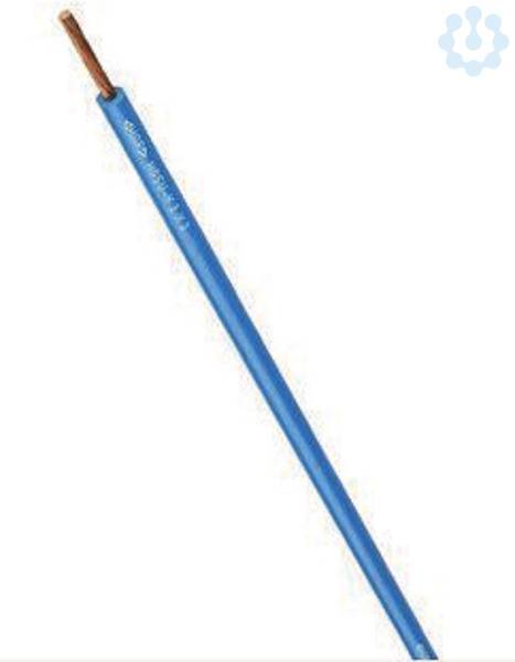 Verdrahtungsleitung H05V-K 0,5 BL blau 100m Ring-0