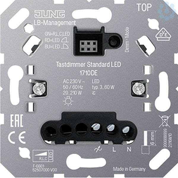 JUNG - Tastdimmer 1710DE Standard LED-1