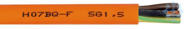 Schlauchleitung       H07BQ-F 3G1,5 orange 50m Ring