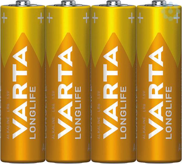VART LONGLIFE AA 4106/4STCK-FOLIE LR6 1,5V 2800mAh Folie 4er-0