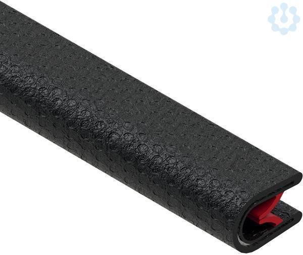 Kantenschutzband             RKBA10 PVC-weich Stahlklemmb. schwarz