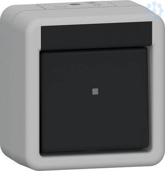 Wippschalter AusWe WG AP 310630 Grau-1