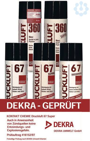 Hellermann DRUCKLUFT67 200ml Spray Sprühdose 935-10032 Install.Baumaterial Befestigungsmaterial-1