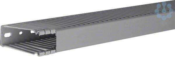 Hager Verdrahtungskanal stgr m.OT Bodenl BA6 8002507030B 84x31x2000mm-1