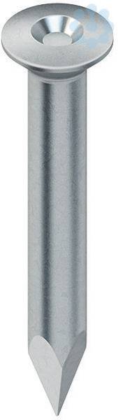 Stahlnagel 23mm vz 662V/23 Linsenkopf Stahl galv. verzinkt-0