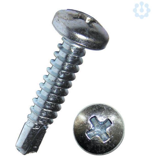 Bohrschraube Lins. 604700151-3,9X19 d=3,9mm l=19mm Kreuzschl.galv.vz