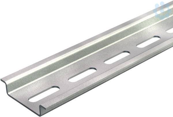 Tragschiene ST L2000mm gelocht 35x7,5mm Stärke:1mm 20692MGTPL-1