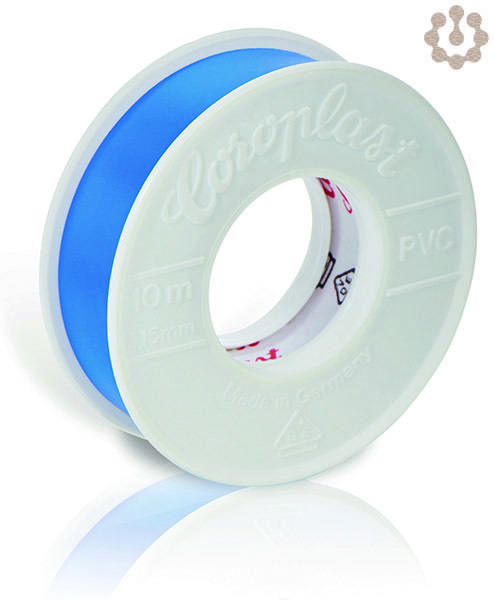 Elektroisolierband 302 blau L.10m B.15mm Rl.COROPLAST-1
