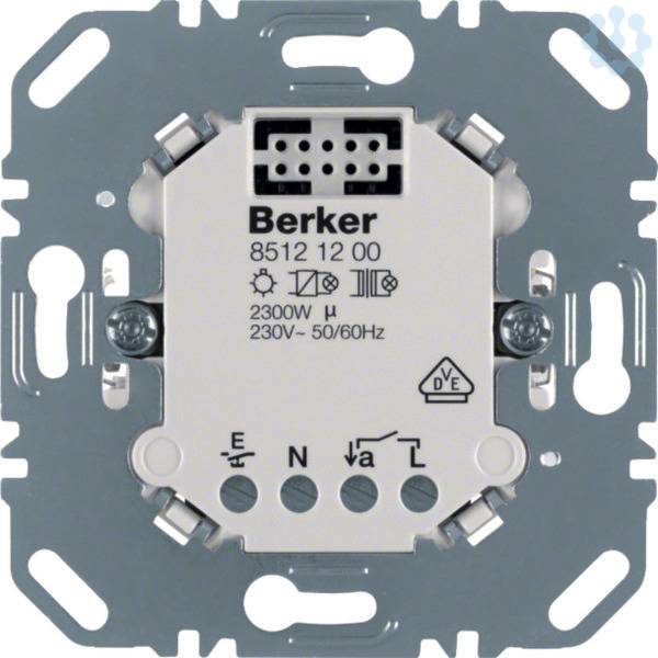 Berker 85121200, Metallisch, Weiß, 230 V, 50 - 60 Hz, 1500 VA, -5 - 45 °C-1