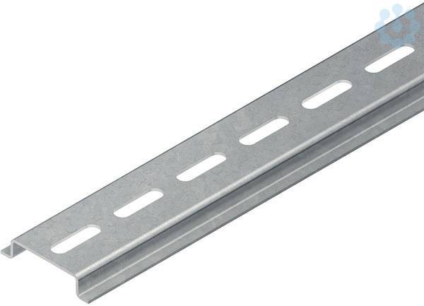 Hutschiene 35x7,5x2000mm 2933/2GL dickschichtpassiviert gelocht 5,2x18-0