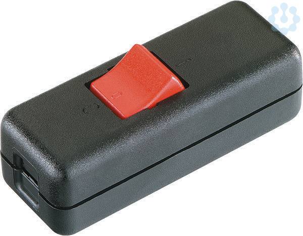 interBär 924.051 Zwischenschalter Schwarz 2 x Aus/Ein 10 A 1 St.-2